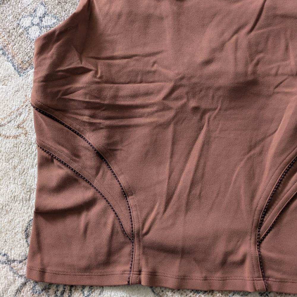 Lululemon Nulu And Mesh Back Shelf Bra Tank Top - Picture 2 of 6